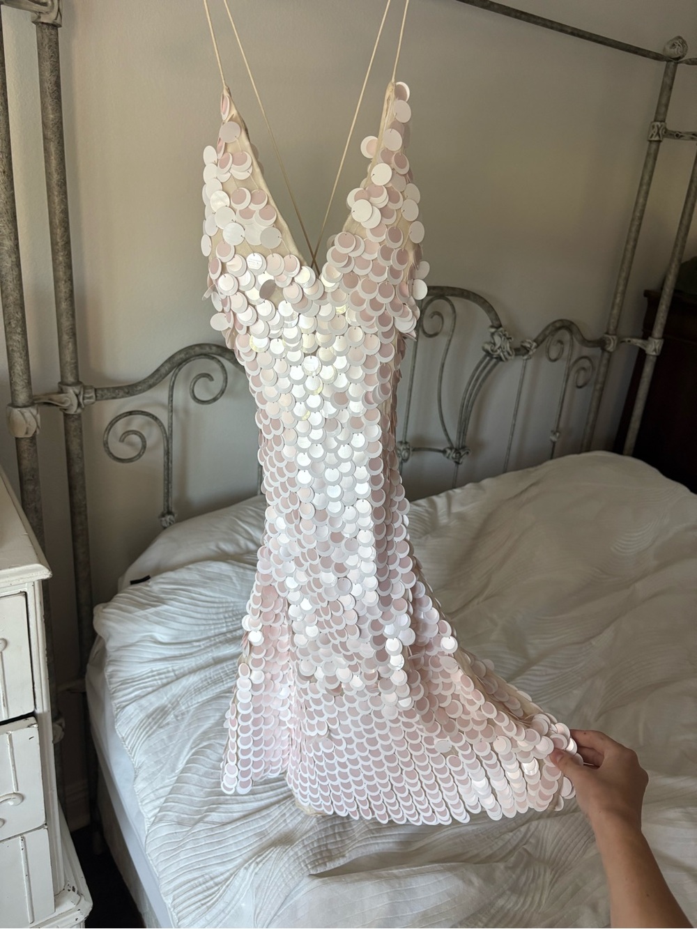 INSANE silk Y2K fairy mermaid Scala dress